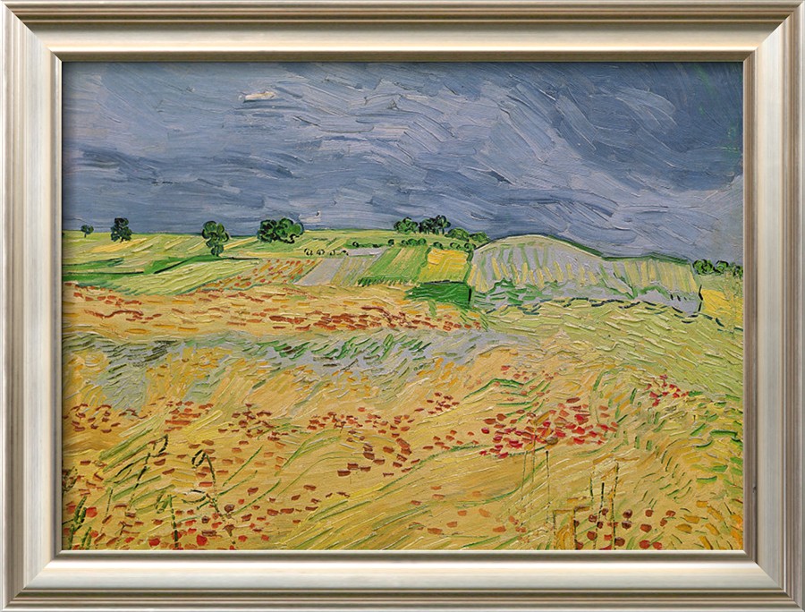 The Plain at Auvers - Vincent Van Gogh Paintings